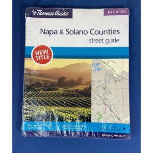 Napa  Solano Counties 1st Ed (Thomas Guide Napa  Solano Counties) NEW